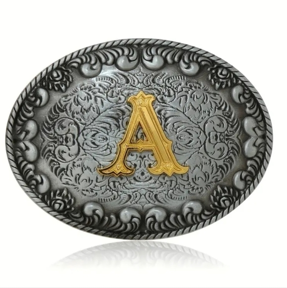 Other - New mens Letter A intials monogram belt buckles